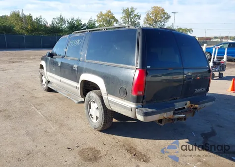 1999 Chevrolet Suburban 1500 Lt from USA, damaged, VIN 1GNFK16R7XJ373774